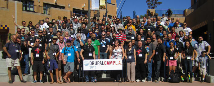 DrupalCamp LA 2015 Group photo